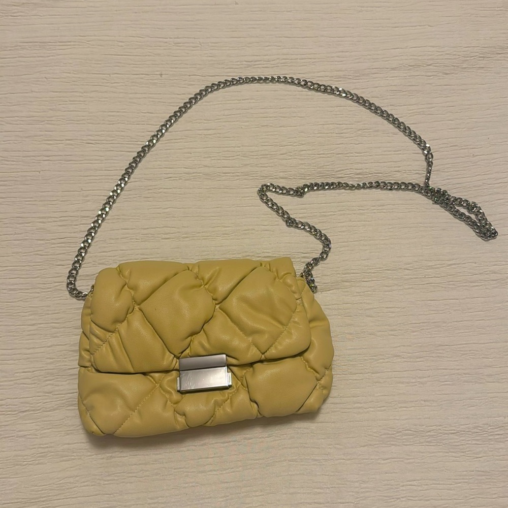 yellow crossbody bag